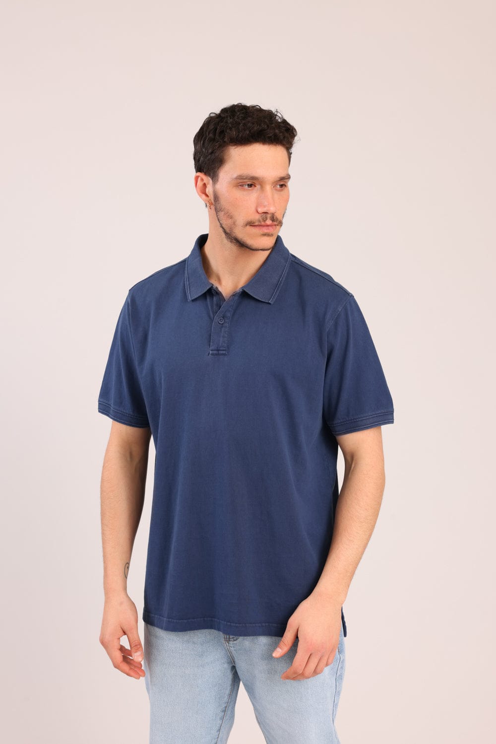 FOX גברים חולצה קצרה חולצת פולו חולצת פולו