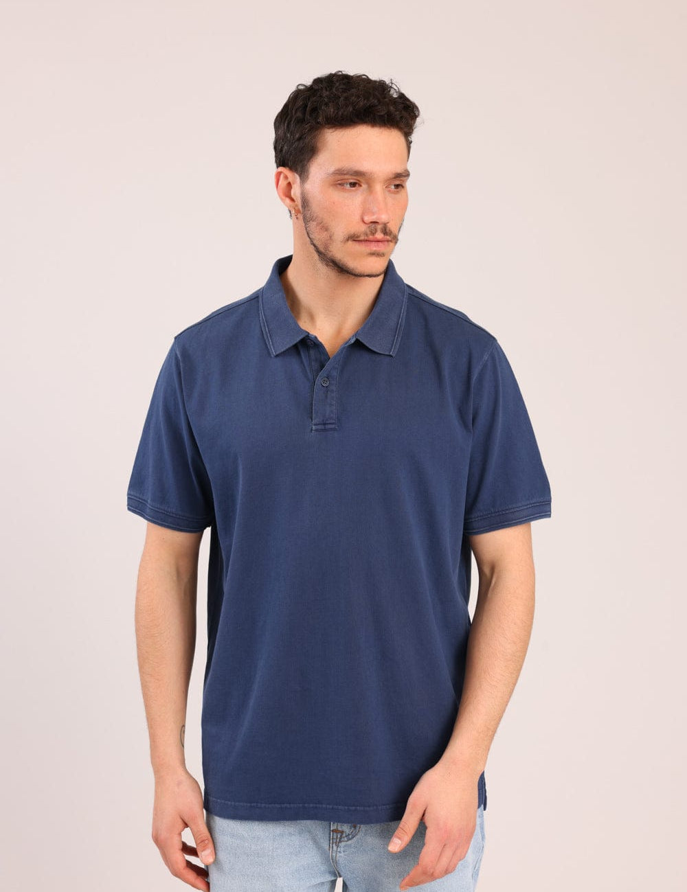 FOX גברים חולצה קצרה חולצת פולו חולצת פולו