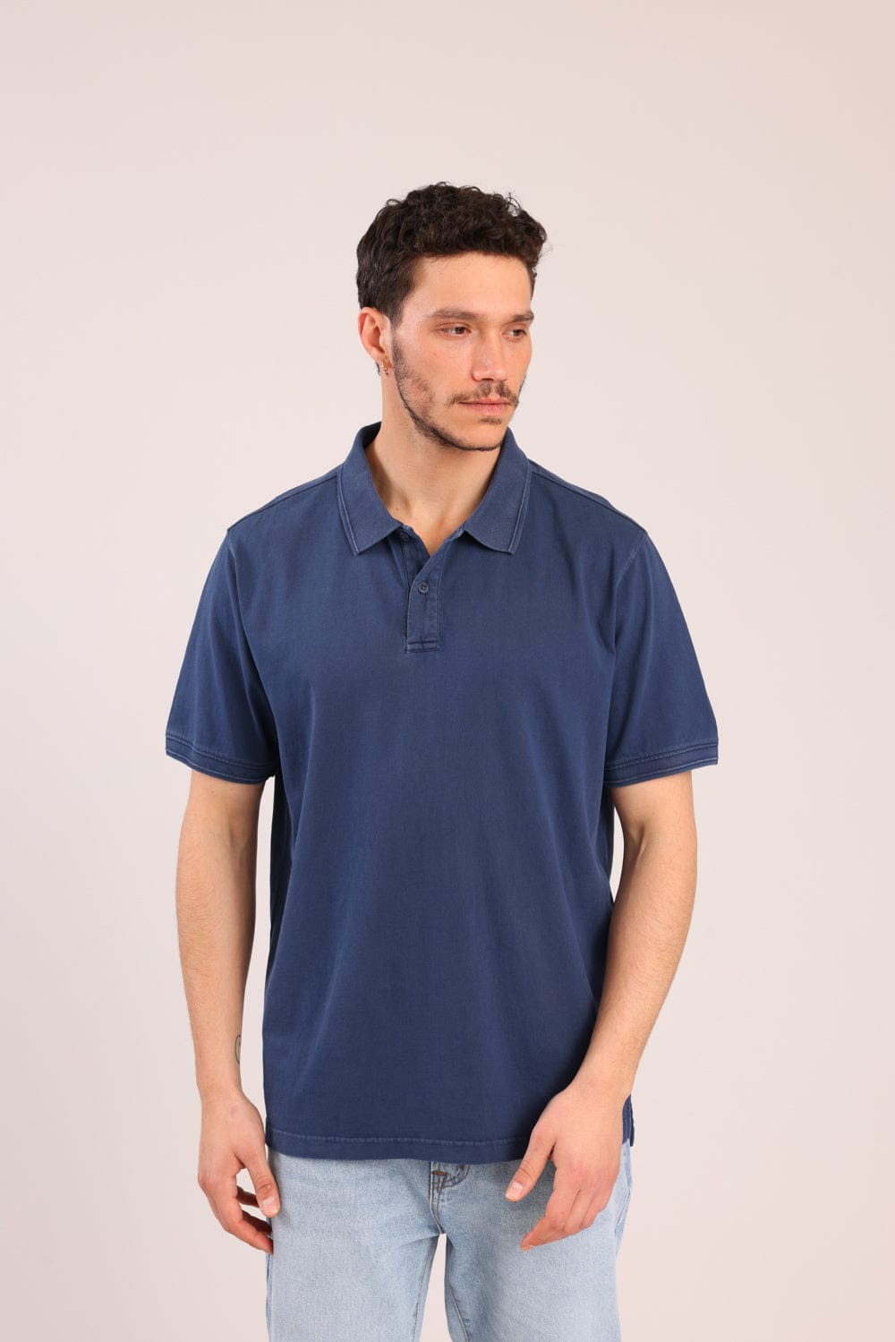 FOX גברים חולצה קצרה חולצת פולו חולצת פולו