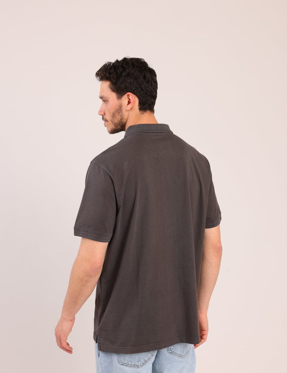 FOX גברים חולצה קצרה חולצת פולו חולצת פולו