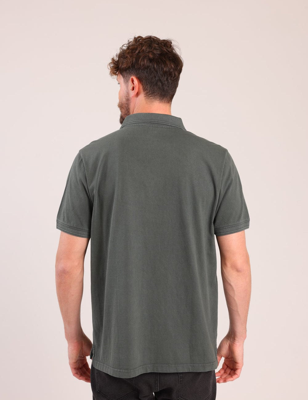 FOX גברים חולצה קצרה חולצת פולו חולצת פולו