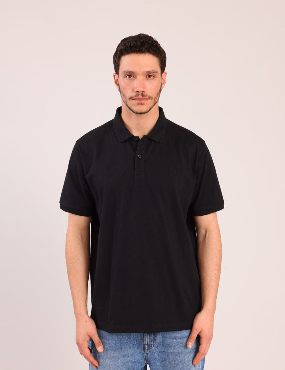 FOX גברים חולצה קצרה חולצת פולו חולצת פולו