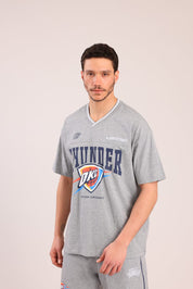 FOX גברים חולצה קצרה חולצה ממותגת NBA חולצה ממותגת NBA