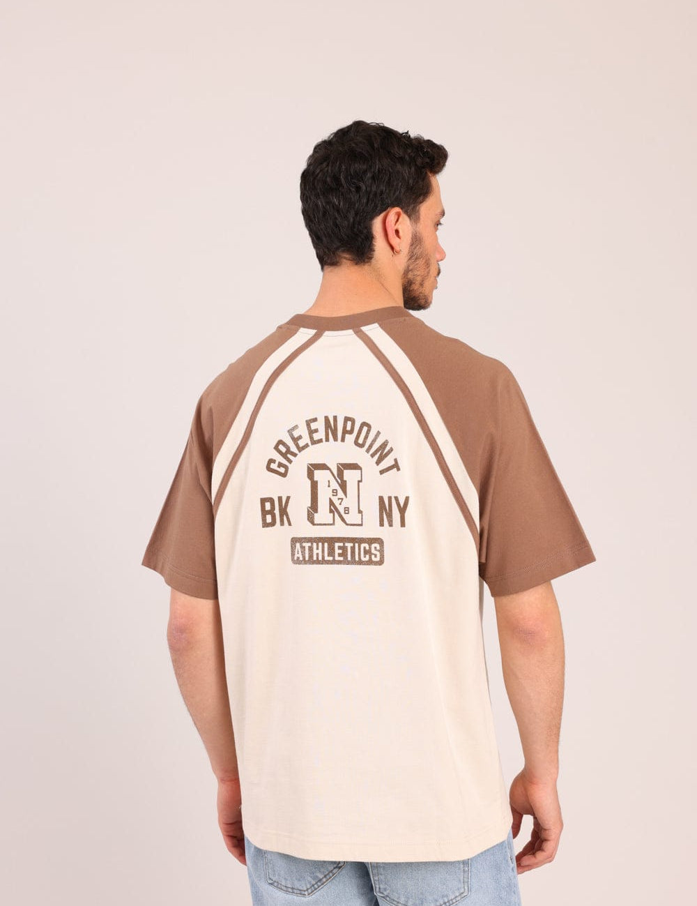 FOX גברים חולצה קצרה חולצה עם הדפס חולצה עם הדפס