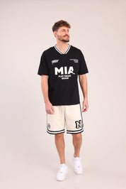 FOX גברים חולצה קצרה חולצה עם הדפס חולצה עם הדפס