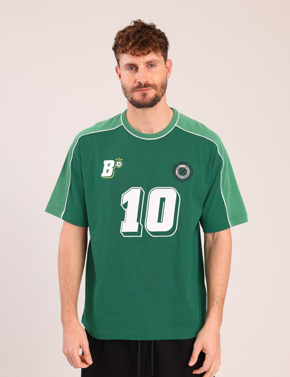 FOX גברים חולצה קצרה חולצה עם הדפס חולצה עם הדפס