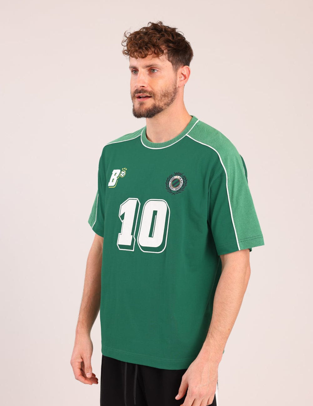 FOX גברים חולצה קצרה חולצה עם הדפס חולצה עם הדפס