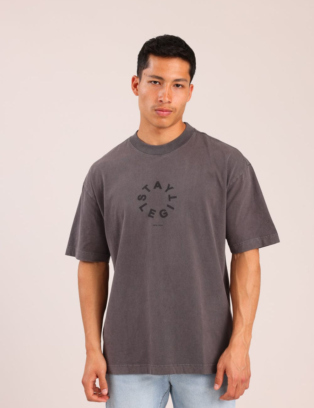 FOX גברים חולצה קצרה חולצה עם הדפס חולצה עם הדפס