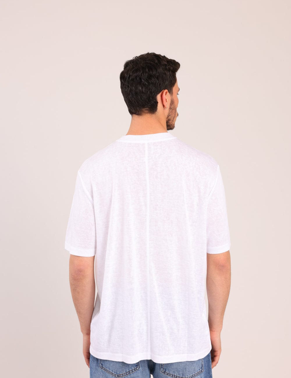 FOX גברים חולצה קצרה חולצה טריקו צווארון עגול חולצה טריקו צווארון עגול