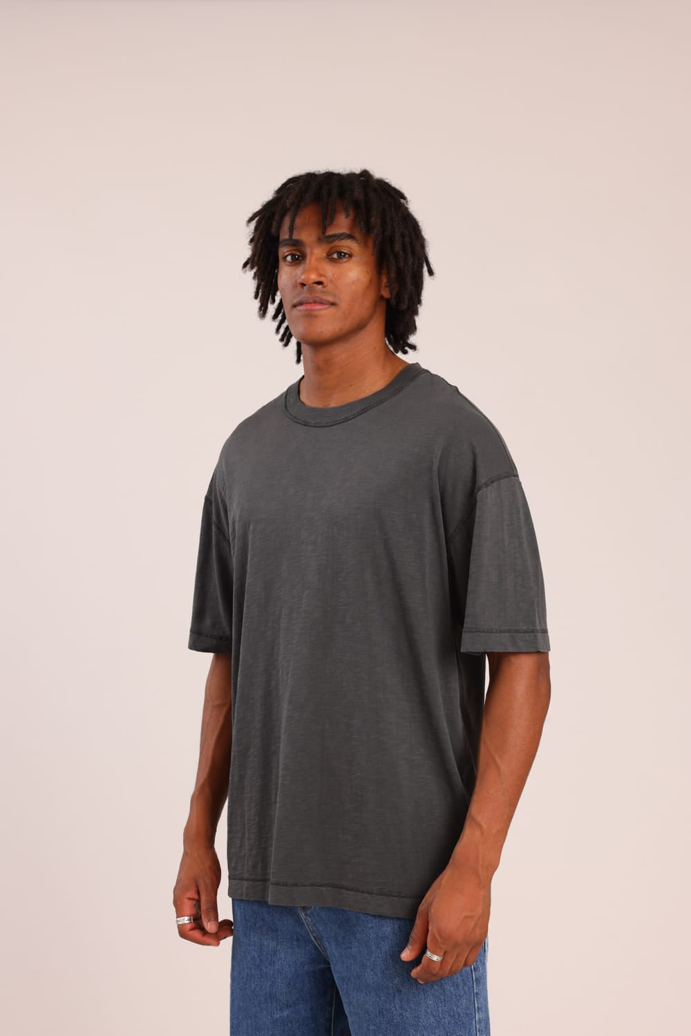 FOX גברים חולצה קצרה חולצה חלקה חולצה חלקה