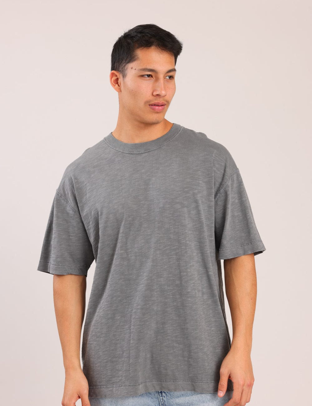 FOX גברים חולצה חולצה חלקה חולצה חלקה