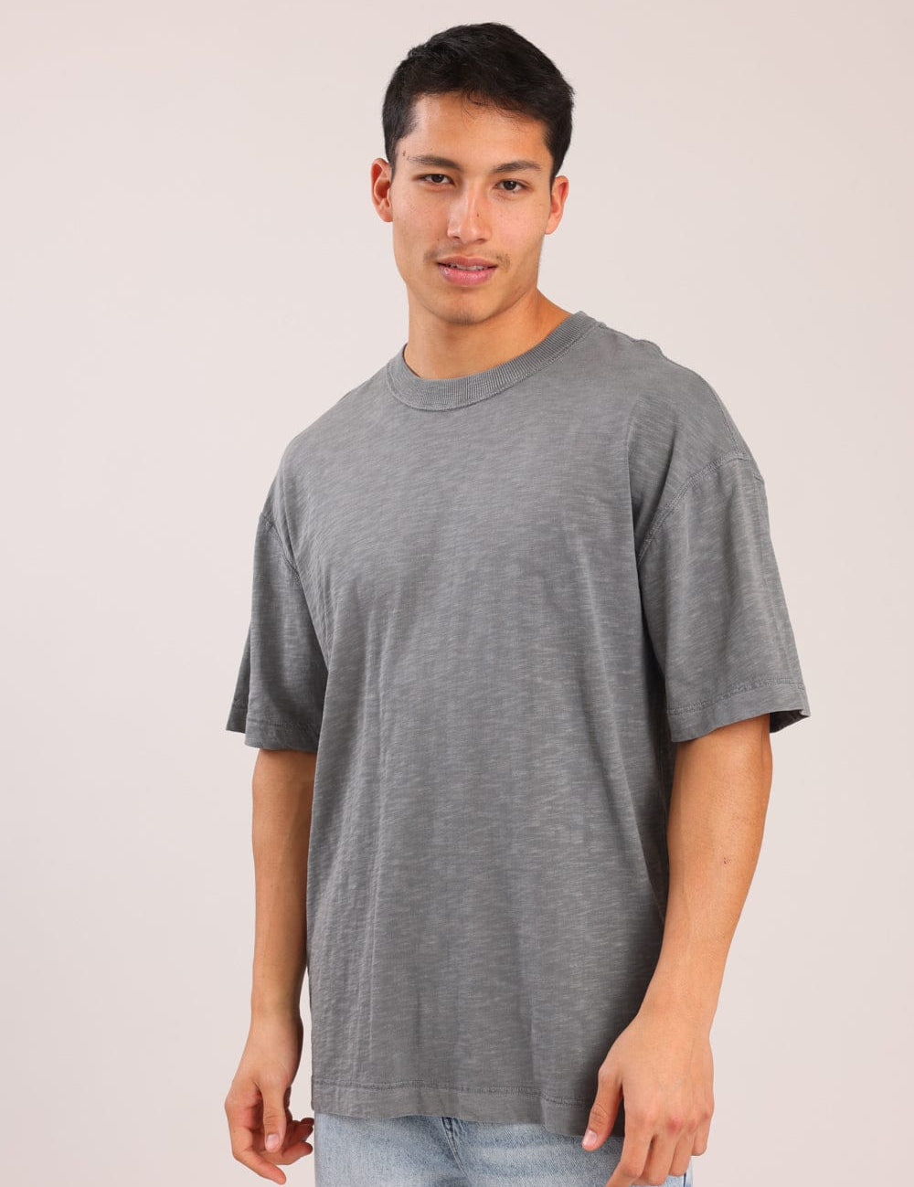 FOX גברים חולצה חולצה חלקה חולצה חלקה