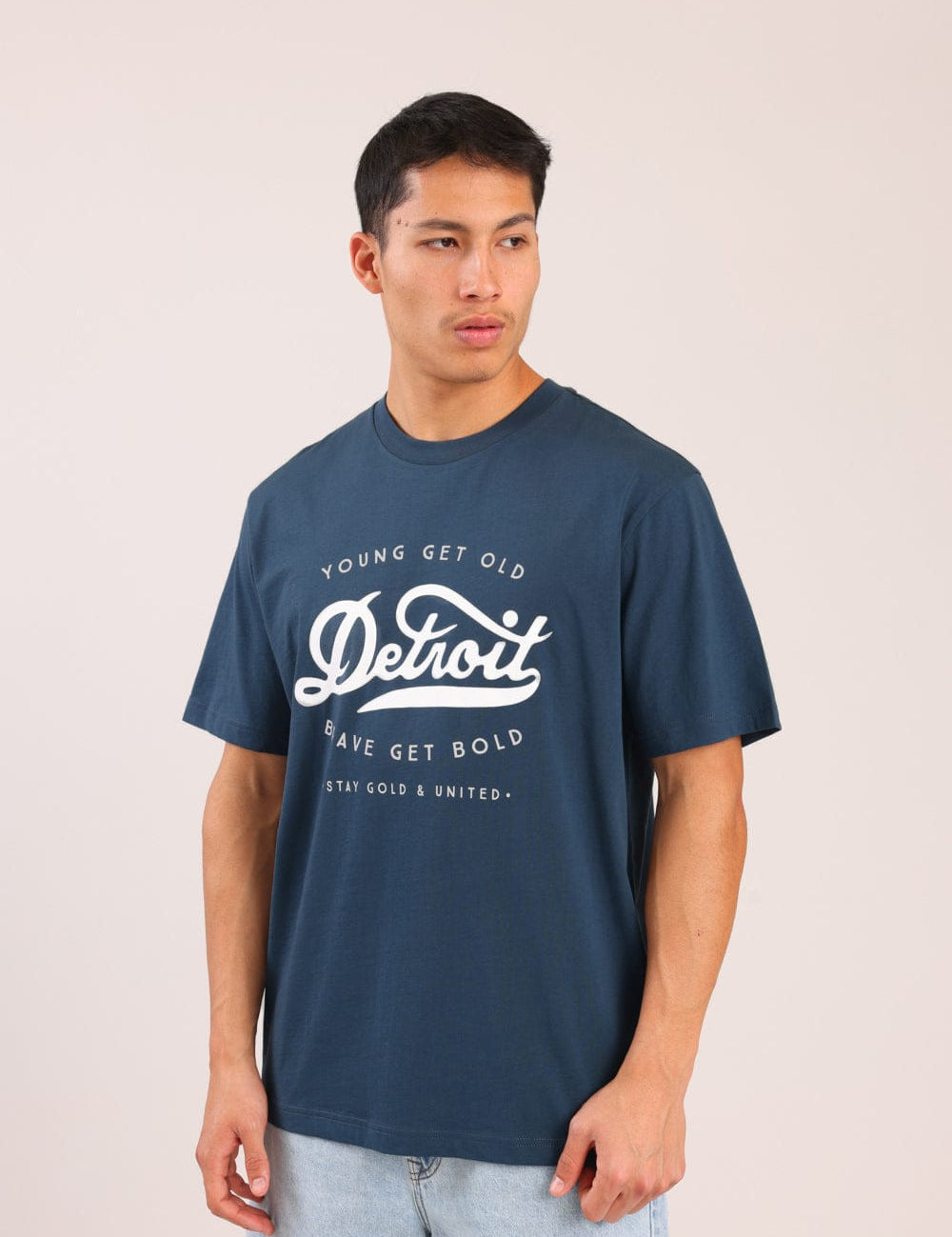 FOX גברים חולצה חולצה עם הדפס חולצה עם הדפס