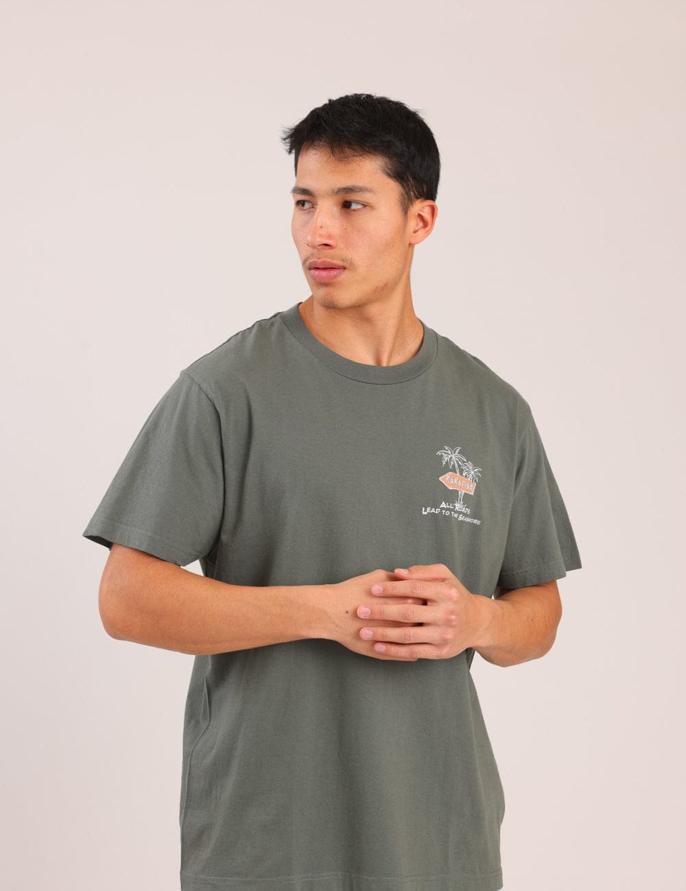 FOX גברים חולצה חולצה עם הדפס חולצה עם הדפס