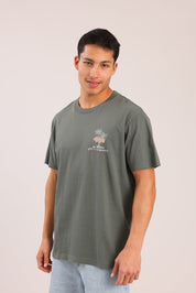 FOX גברים חולצה חולצה עם הדפס חולצה עם הדפס