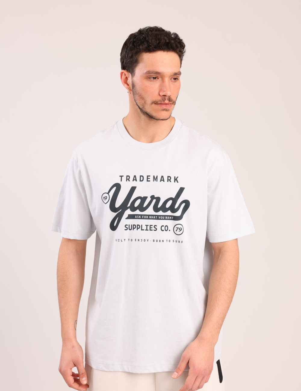 FOX גברים חולצה קצרה חולצה עם הדפס חולצה עם הדפס