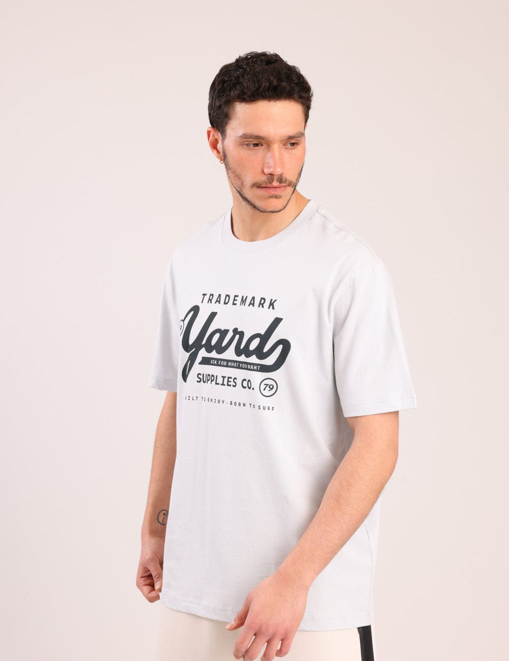 FOX גברים חולצה קצרה חולצה עם הדפס חולצה עם הדפס