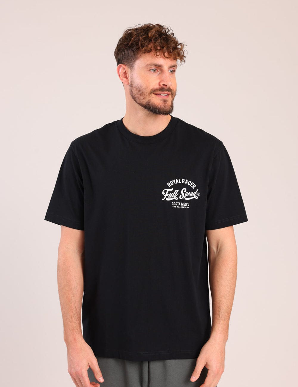 FOX גברים חולצה קצרה חולצה עם הדפס חולצה עם הדפס