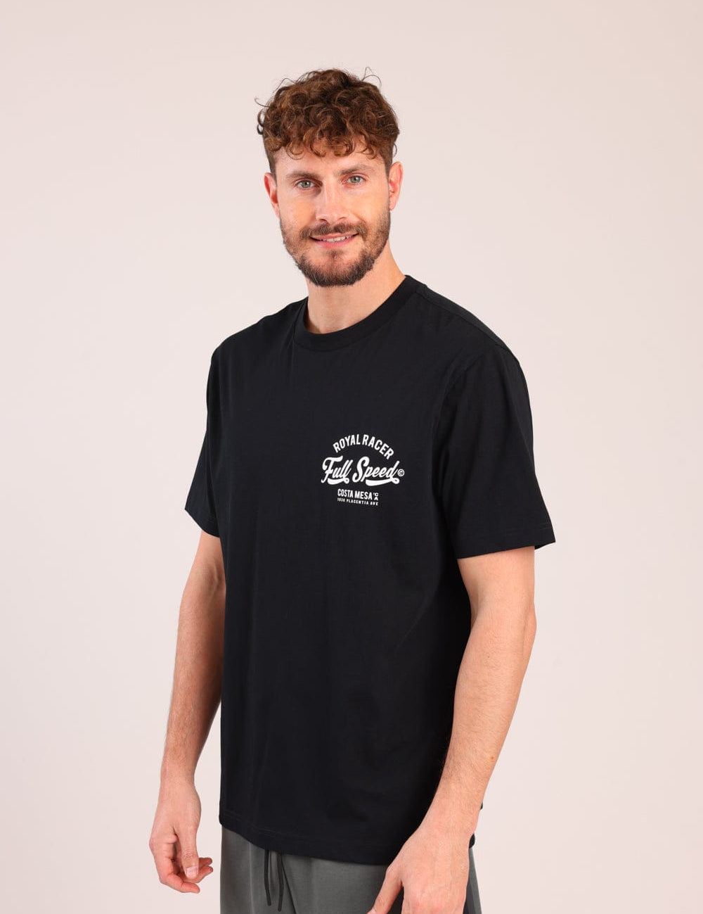 FOX גברים חולצה קצרה חולצה עם הדפס חולצה עם הדפס