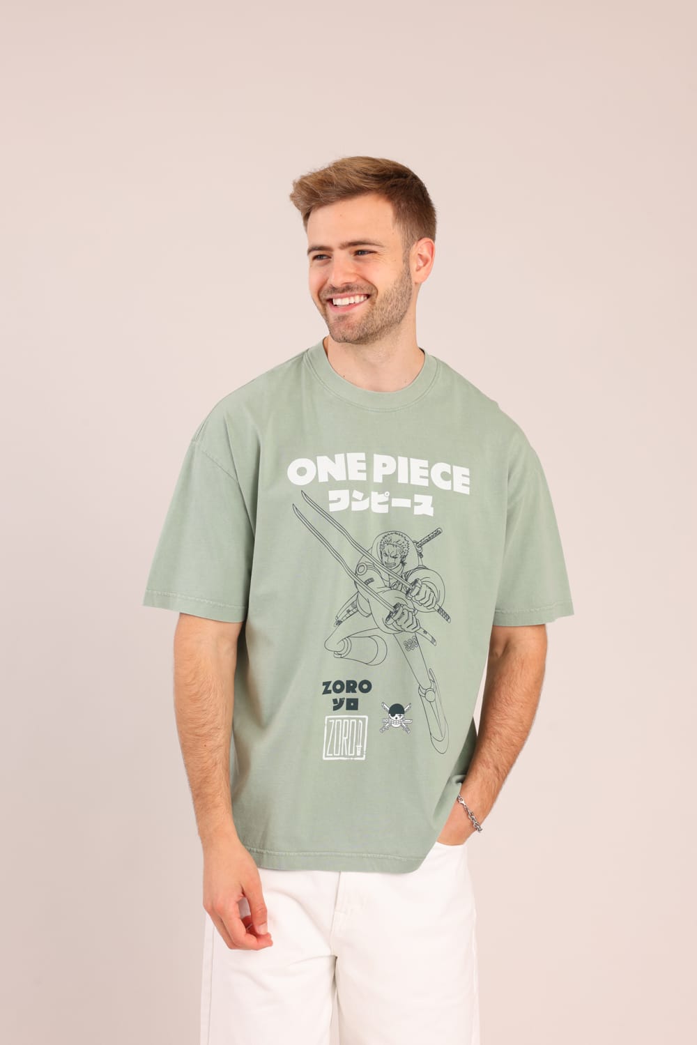 FOX גברים חולצה קצרה חולצה ממותגת וואן פיס חולצה ממותגת וואן פיס