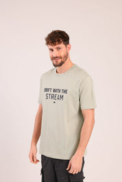 FOX גברים חולצה קצרה חולצה עם הדפס חולצה עם הדפס