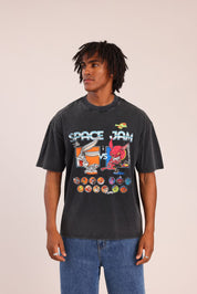 FOX גברים חולצה קצרה חולצה ממותגת JAM SPACE חולצה ממותגת JAM SPACE