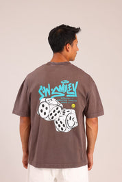 FOX גברים חולצה קצרה חולצה קצרה סמיילי חולצה קצרה סמיילי