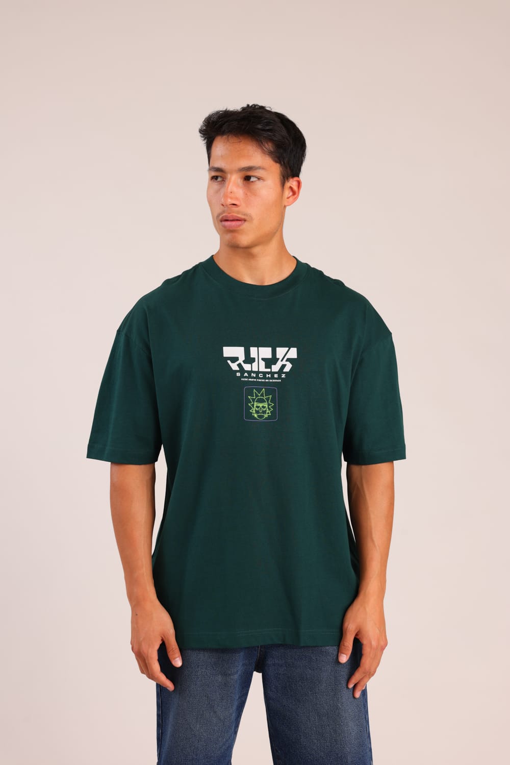 FOX גברים חולצה קצרה חולצה עם הדפס חולצה עם הדפס