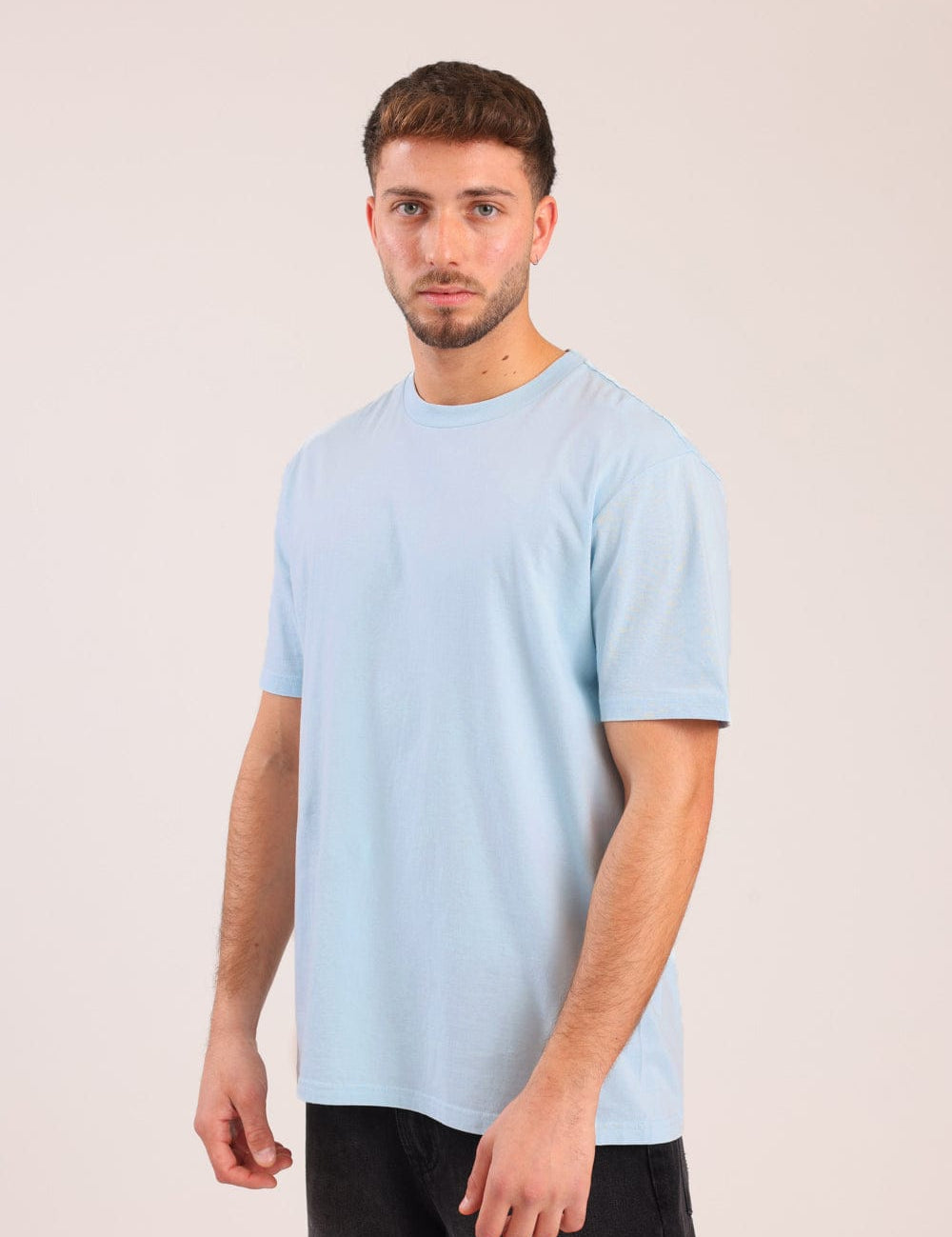 FOX גברים חולצה קצרה חולצת בייסיק קצרה חולצת בייסיק קצרה