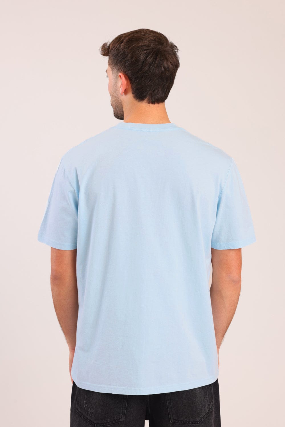 FOX גברים חולצה קצרה חולצת בייסיק קצרה חולצת בייסיק קצרה