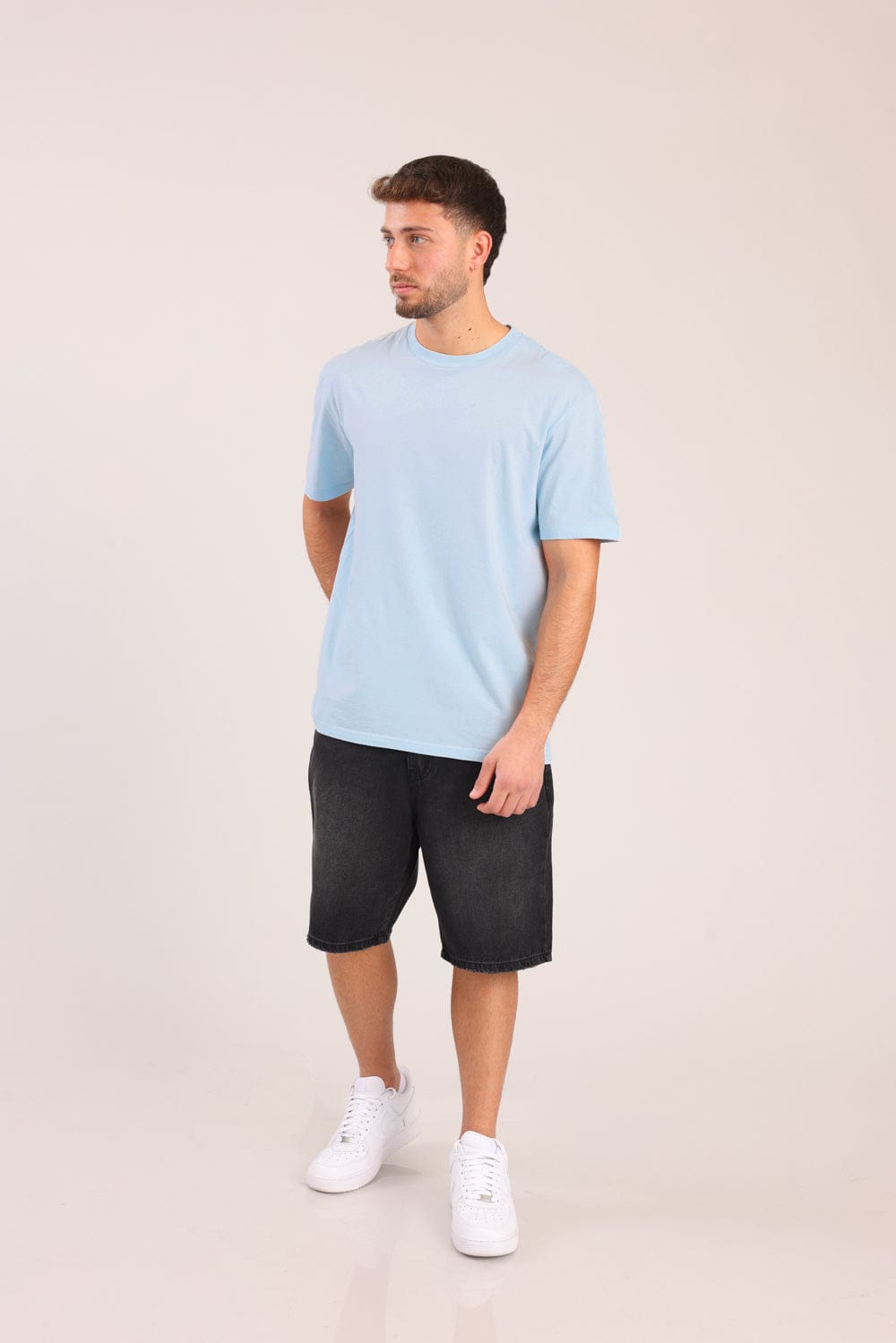 FOX גברים חולצה קצרה חולצת בייסיק קצרה חולצת בייסיק קצרה