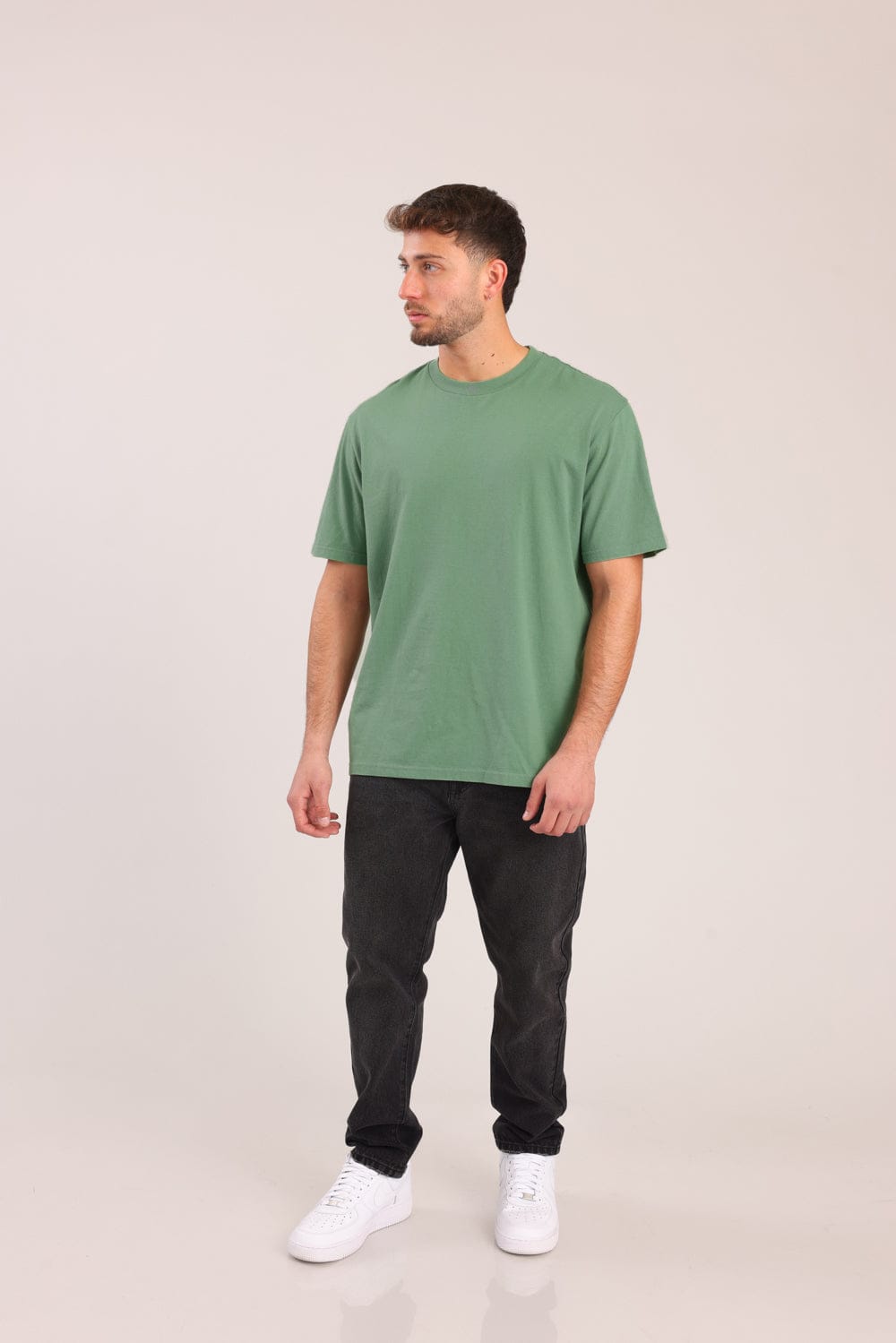 FOX גברים חולצה קצרה חולצת בייסיק קצרה חולצת בייסיק קצרה