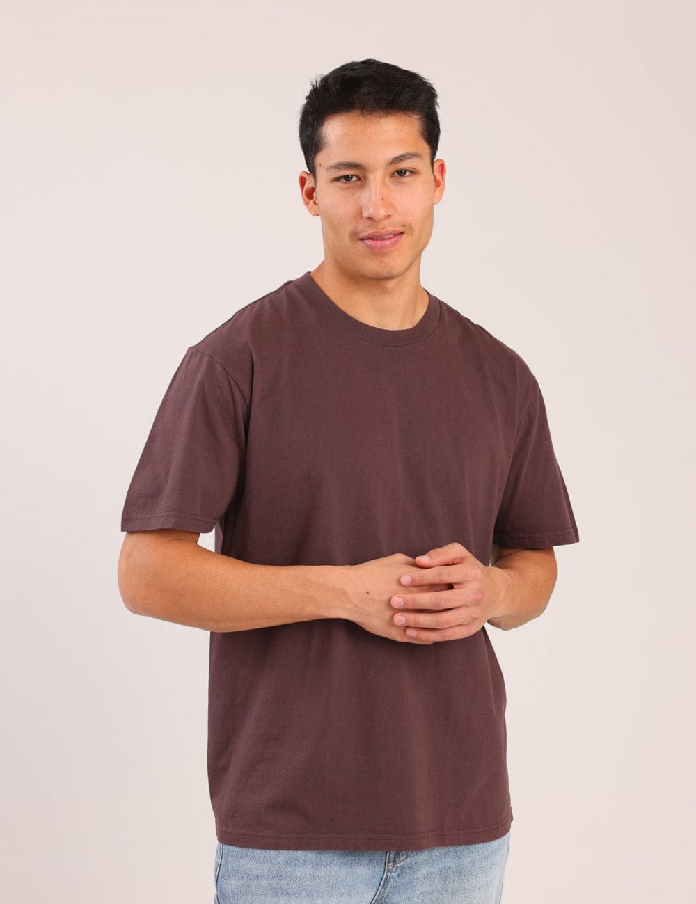 FOX גברים חולצה קצרה חולצת בייסיק קצרה חולצת בייסיק קצרה