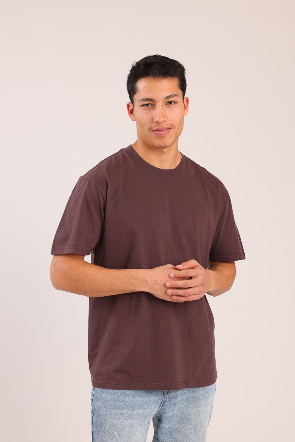 FOX גברים חולצה קצרה חולצת בייסיק קצרה חולצת בייסיק קצרה