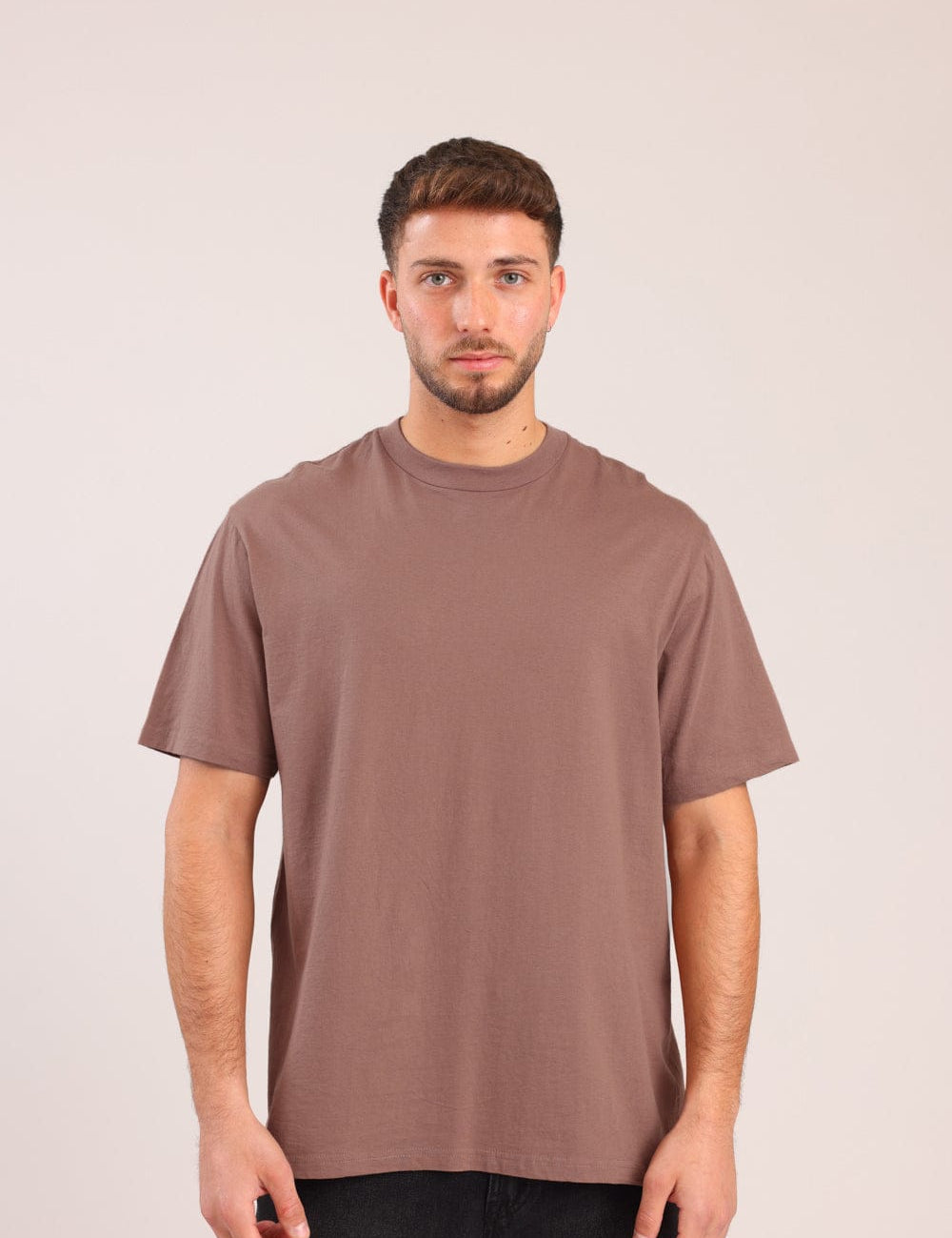 FOX גברים חולצה קצרה חולצת בייסיק קצרה חולצת בייסיק קצרה