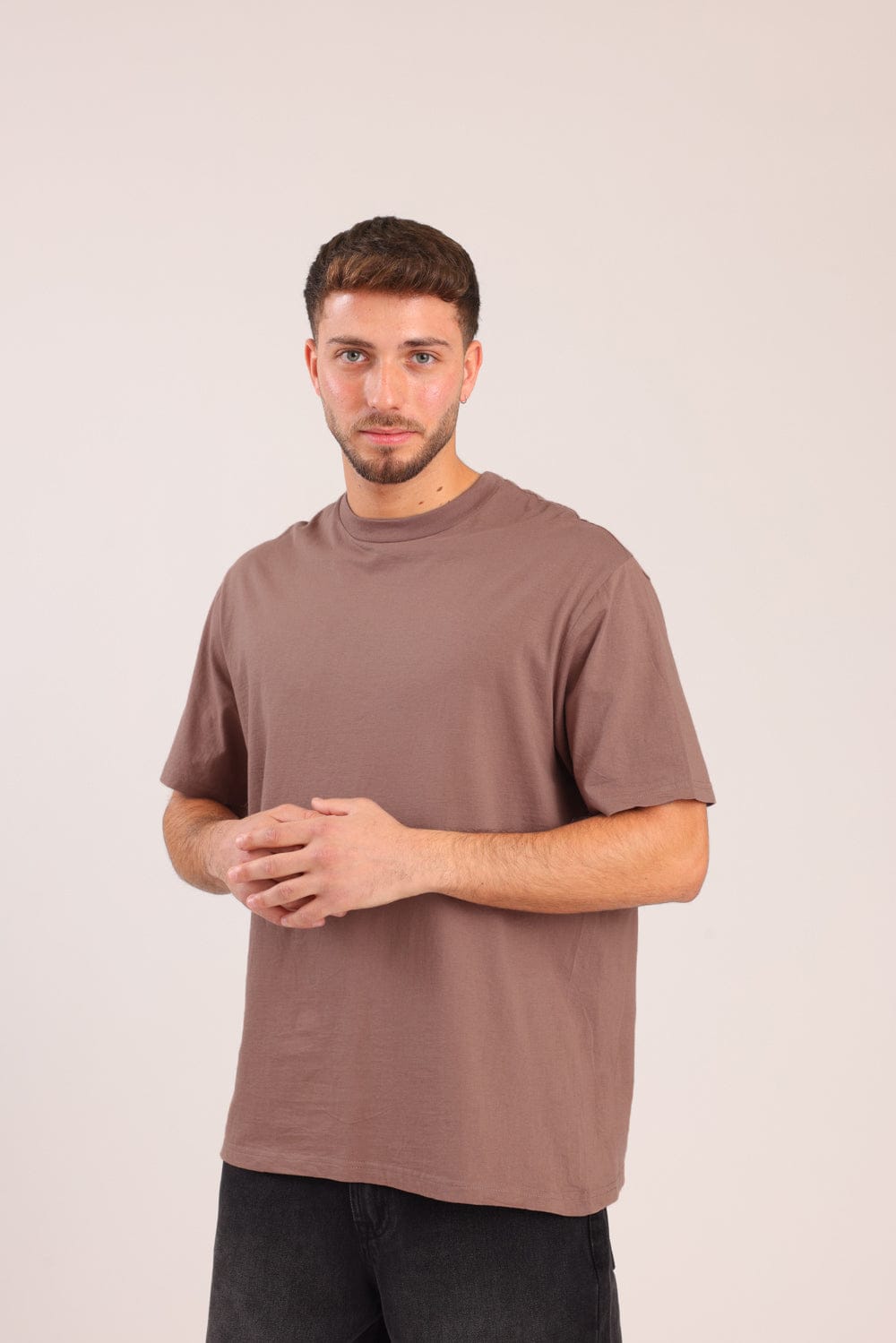 FOX גברים חולצה קצרה חולצת בייסיק קצרה חולצת בייסיק קצרה