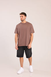 FOX גברים חולצה קצרה חולצת בייסיק קצרה חולצת בייסיק קצרה