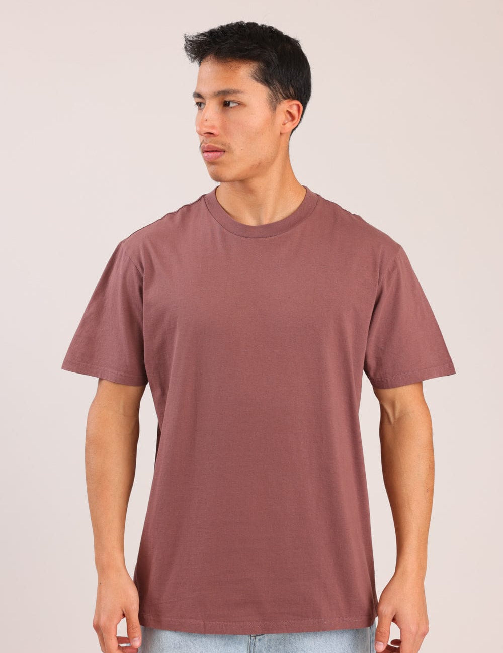 FOX גברים חולצה קצרה חולצת בייסיק קצרה חולצת בייסיק קצרה