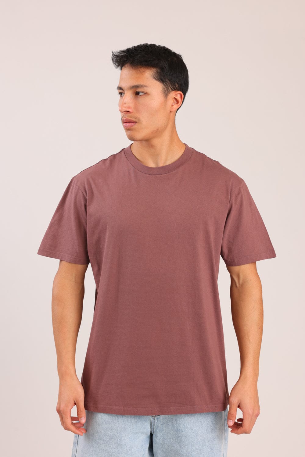 FOX גברים חולצה קצרה חולצת בייסיק קצרה חולצת בייסיק קצרה