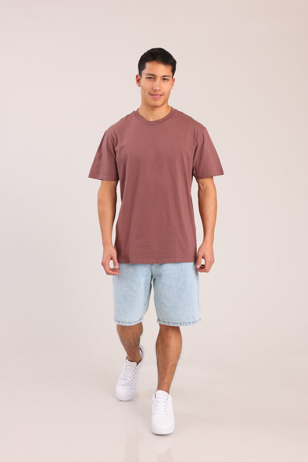 FOX גברים חולצה קצרה חולצת בייסיק קצרה חולצת בייסיק קצרה