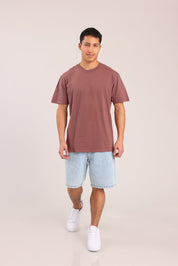 FOX גברים חולצה קצרה חולצת בייסיק קצרה חולצת בייסיק קצרה