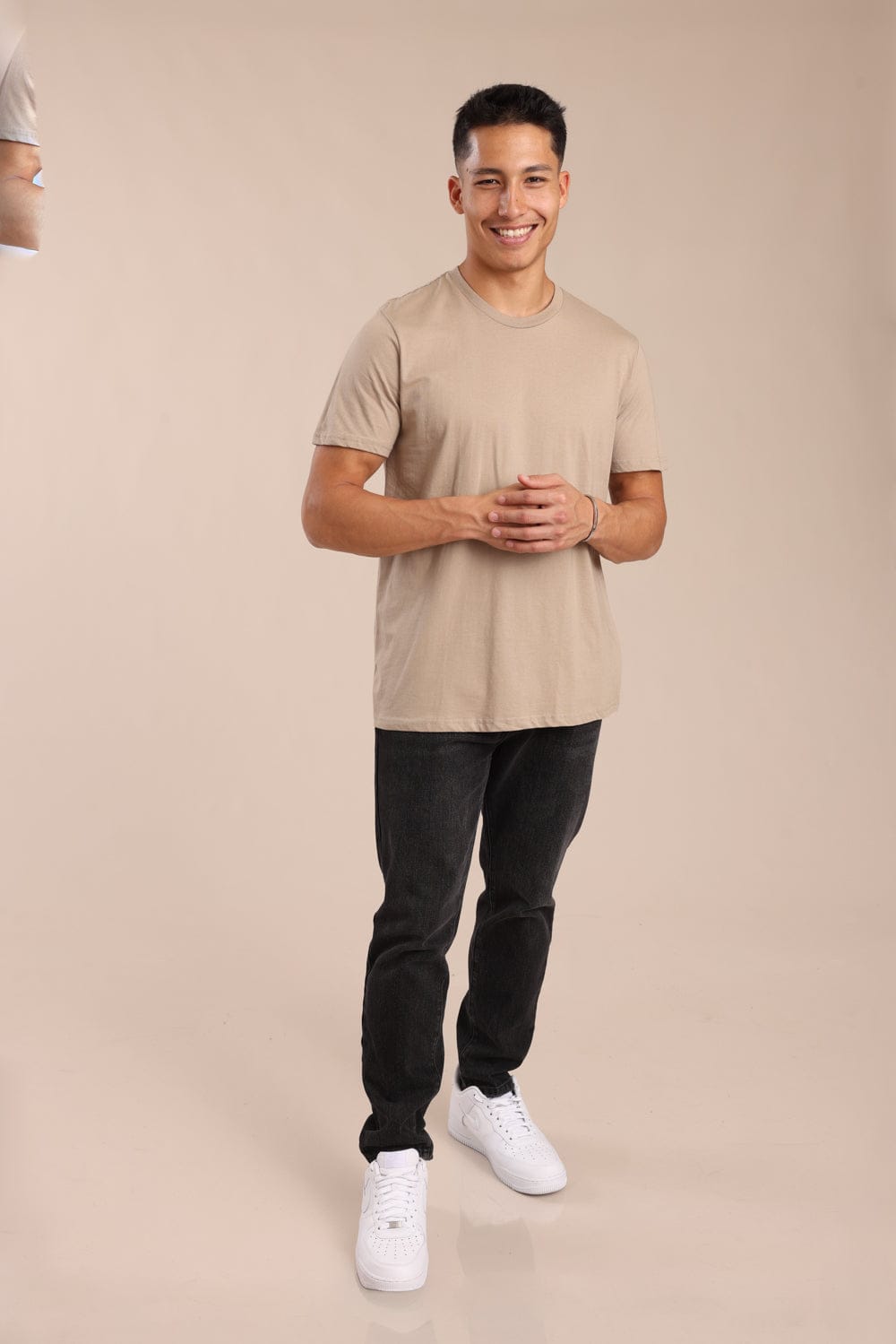 FOX גברים חולצה טישרט בייסיק צווארון עגול FOX | חולצת בייסיק ניקי | קנה עכשיו