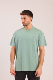 FOX גברים חולצה טישרט בייסיק צווארון V FOX | חולצת בייסיק וי | קנה עכשיו