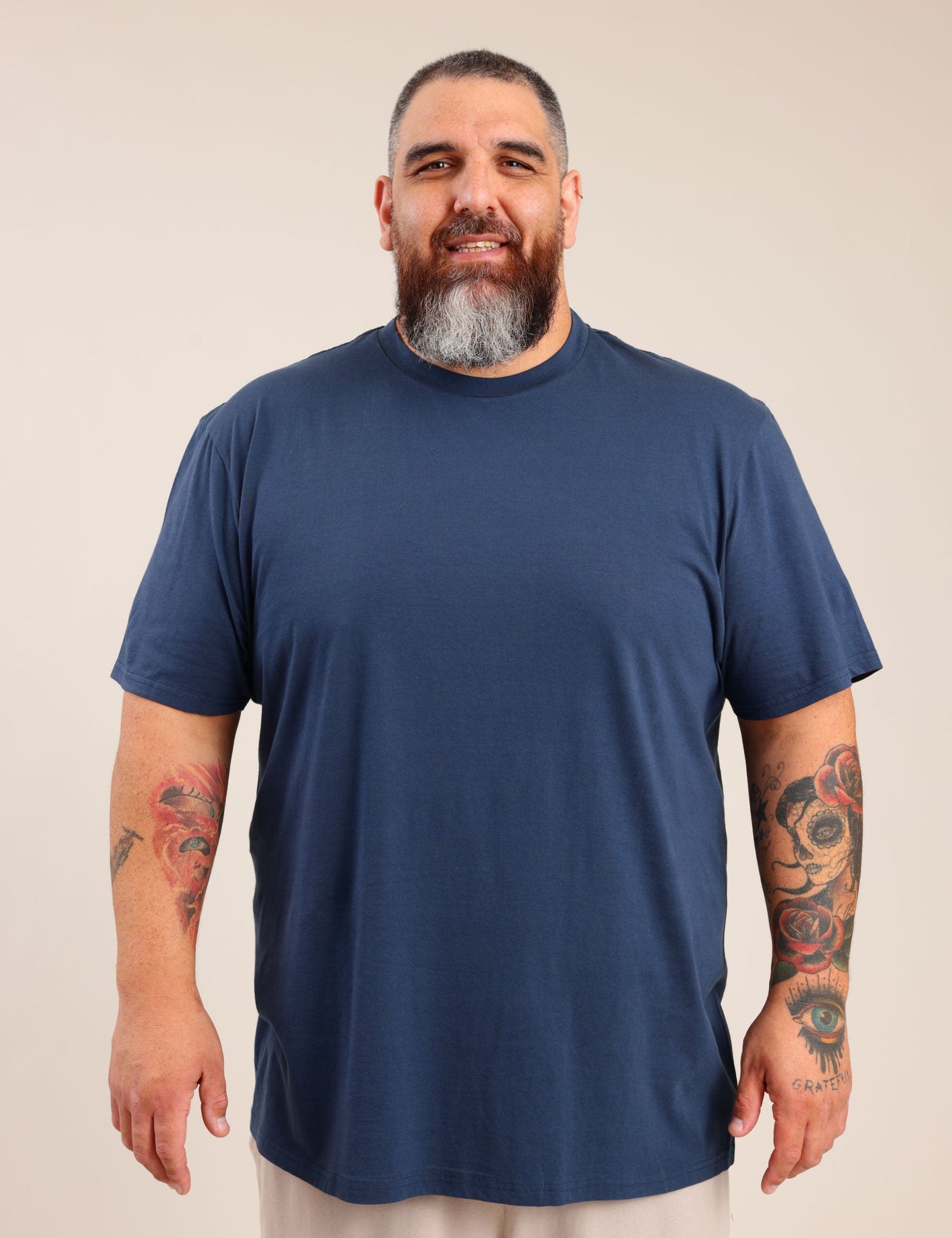FOX פלאס גברים חולצה חולצת בייסיק ניקי | PLUS SIZE חולצת בייסיק ניקי | PLUS SIZE