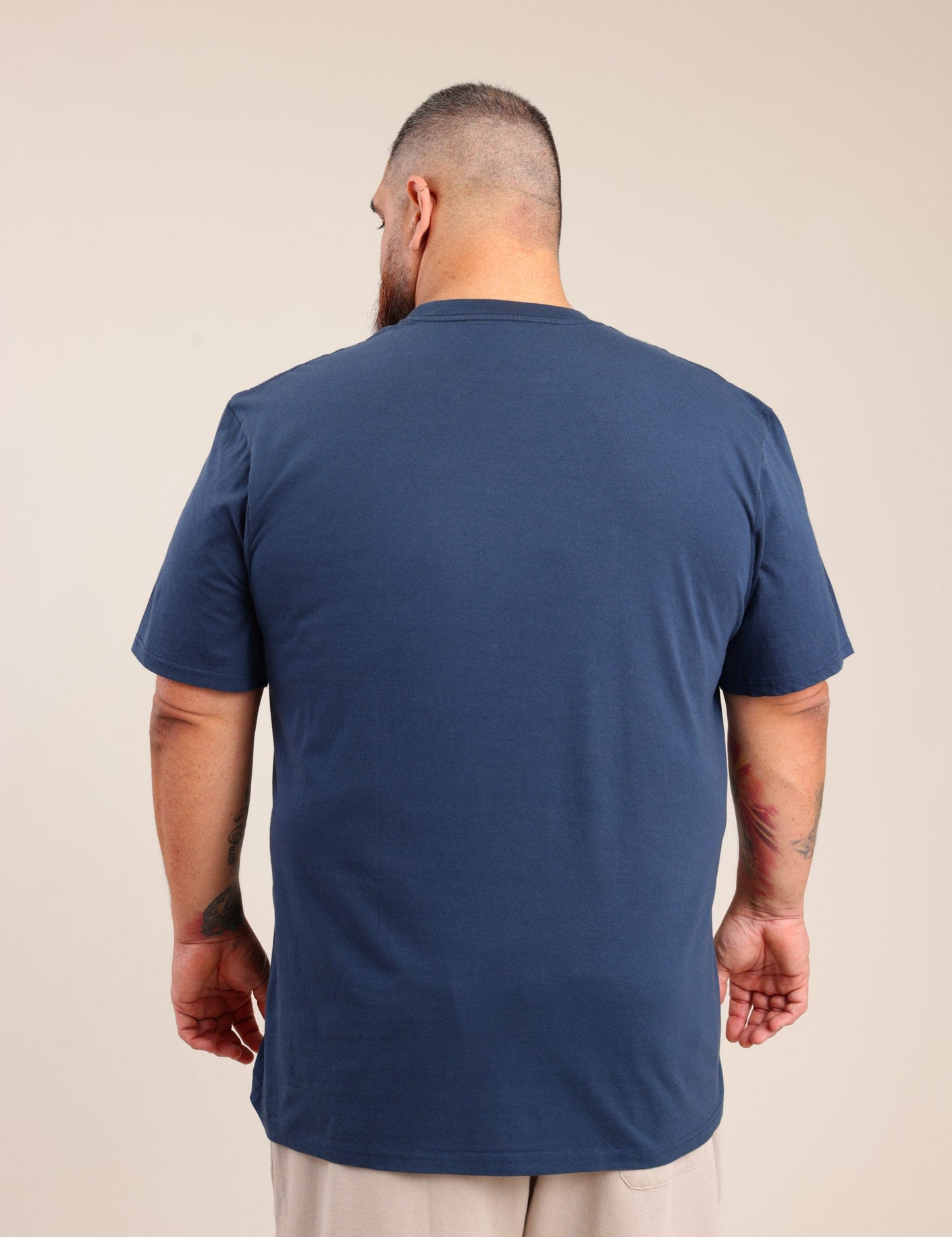FOX פלאס גברים חולצה חולצת בייסיק ניקי | PLUS SIZE חולצת בייסיק ניקי | PLUS SIZE