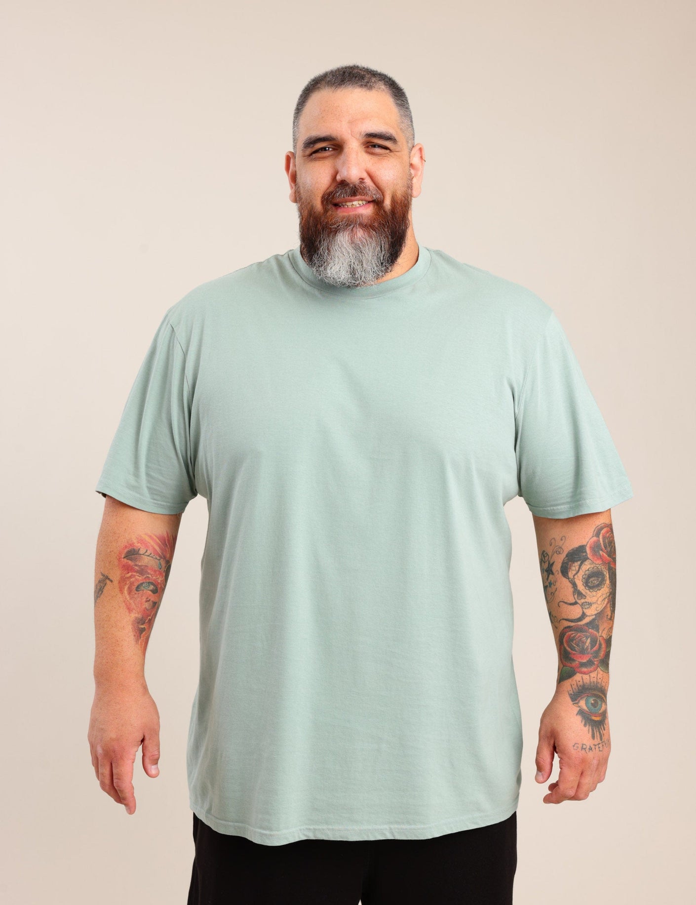 FOX פלאס גברים חולצה חולצת בייסיק ניקי | PLUS SIZE חולצת בייסיק ניקי | PLUS SIZE