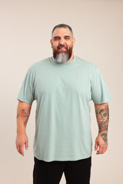 FOX פלאס גברים חולצה חולצת בייסיק ניקי | PLUS SIZE חולצת בייסיק ניקי | PLUS SIZE