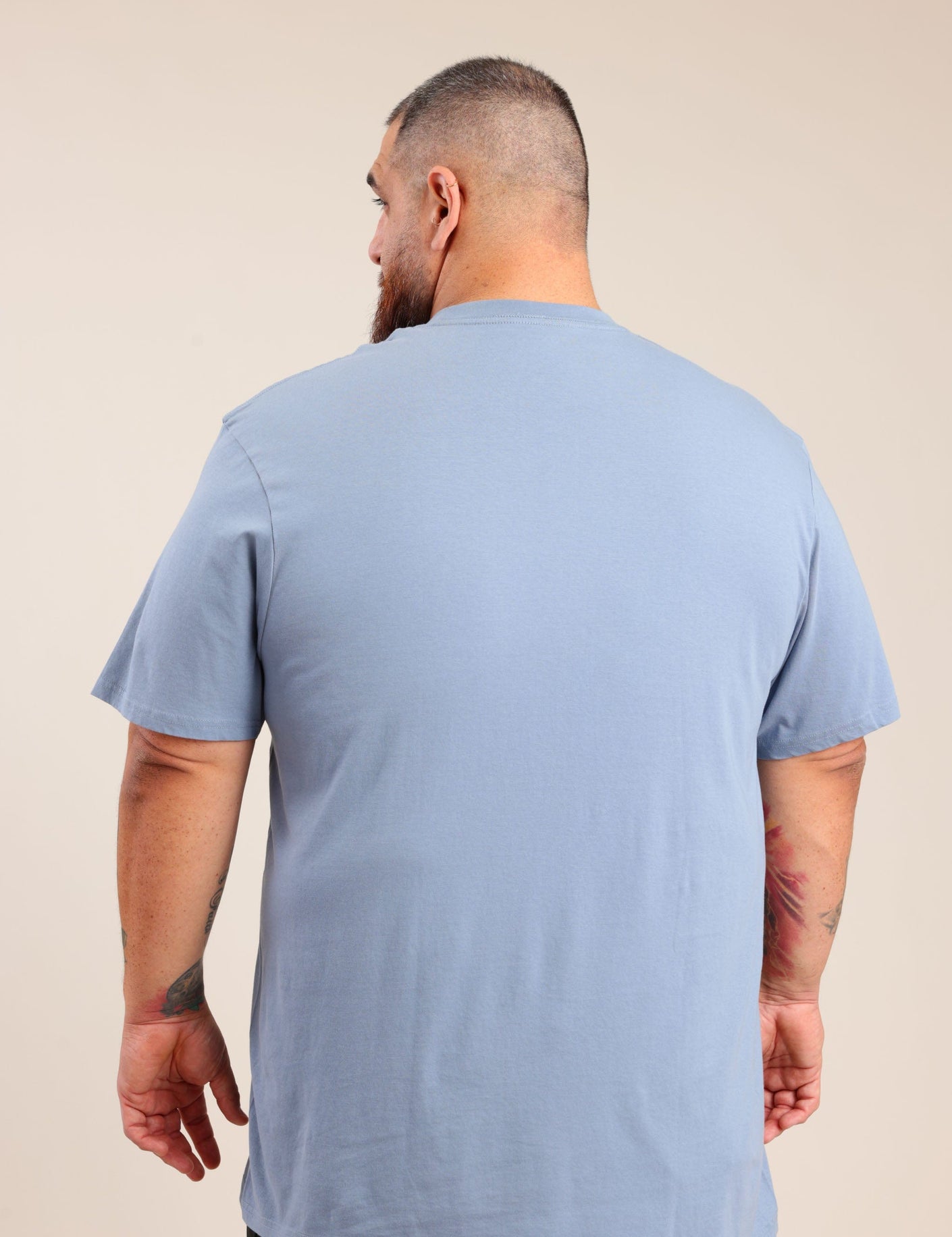 FOX פלאס גברים חולצה חולצת בייסיק ניקי | PLUS SIZE חולצת בייסיק ניקי | PLUS SIZE