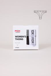 FOX אביזרים תחתונים מארז 3 תחתוני חוטיני מארז 3 תחתוני חוטיני