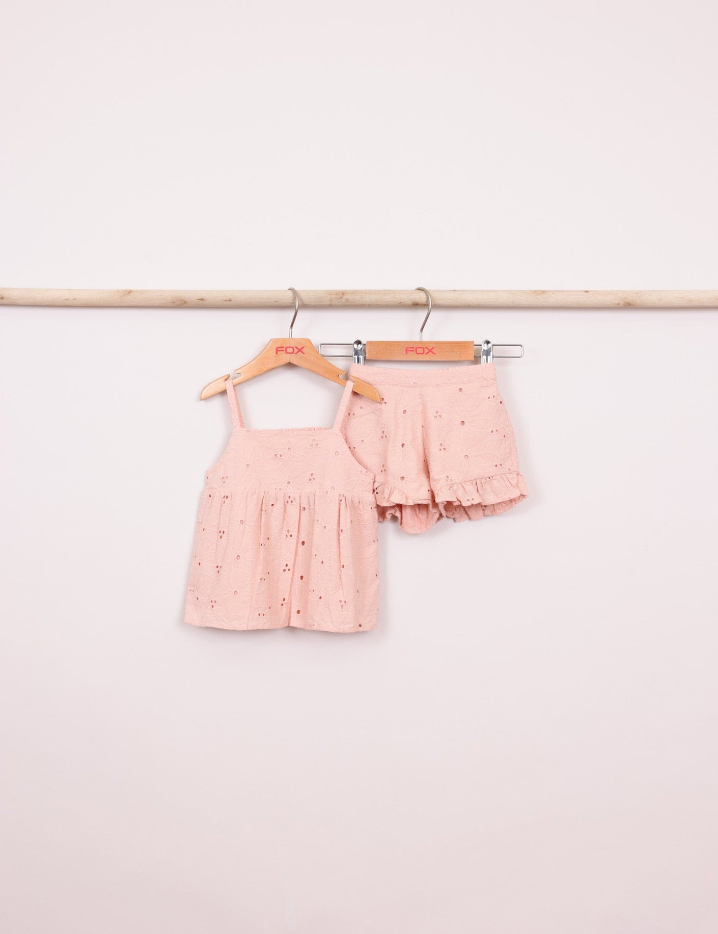 FOX תינוקות בנות אחר סט גופיה ומכנסיים סט גופיה ומכנסיים